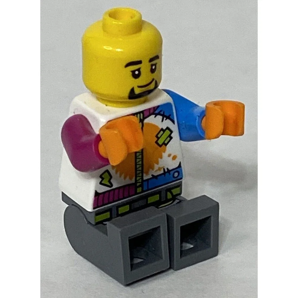 LEGO City Stuntz Stunt Man Motorbike Minifigure 60356. Used Minifigure Only.